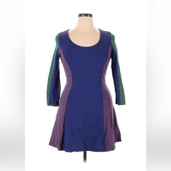 Delias Dolls Kill Striped fit and flare pullover dress, size xl - Picture 1 of 10